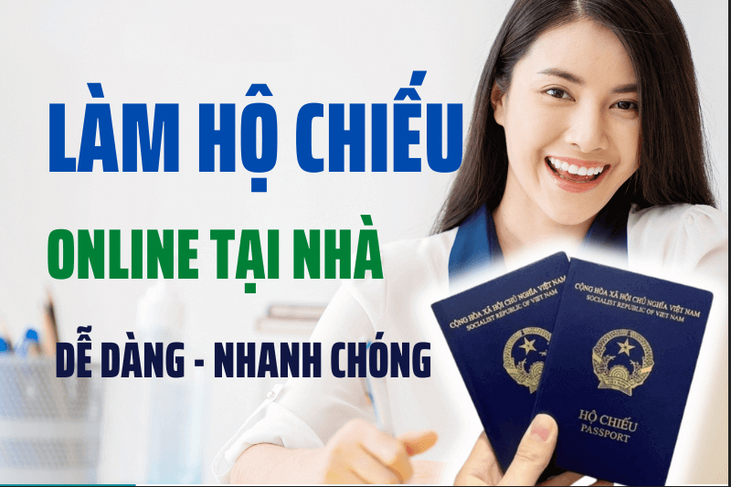 làm hộ chiếu online